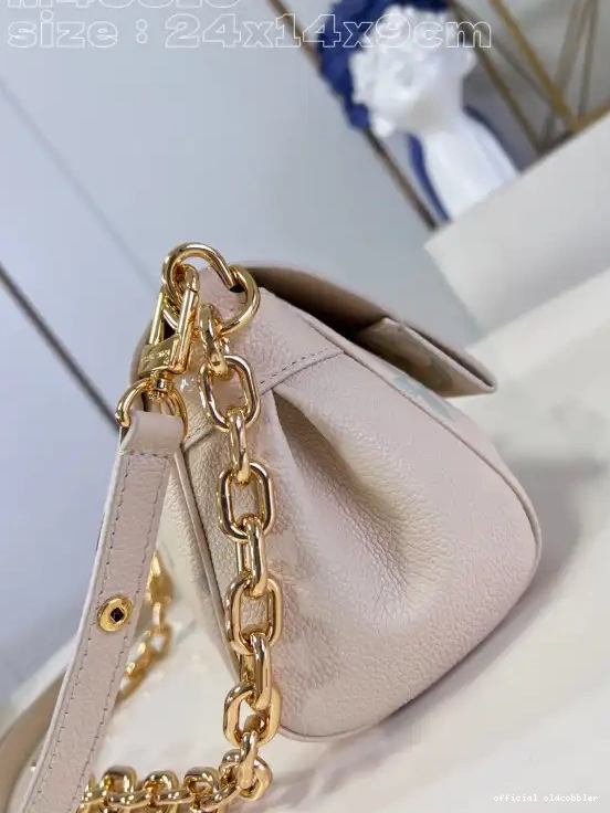 Official oldcobbler VUITTON FAVORITE-24-14-9cm LOUIS 0617